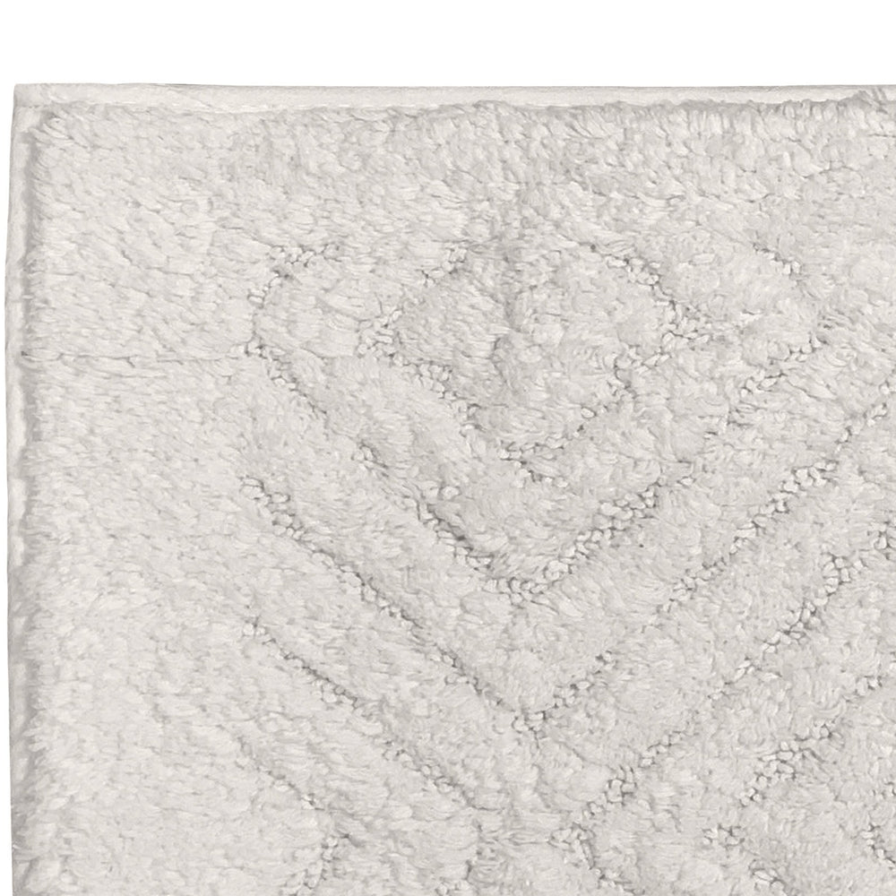 
                      
                        Trier Bath Rug - 100% Cotton Tufted Bath Mat with Gel Foam/Rubber Backing, Diamond Pattern
                      
                    
