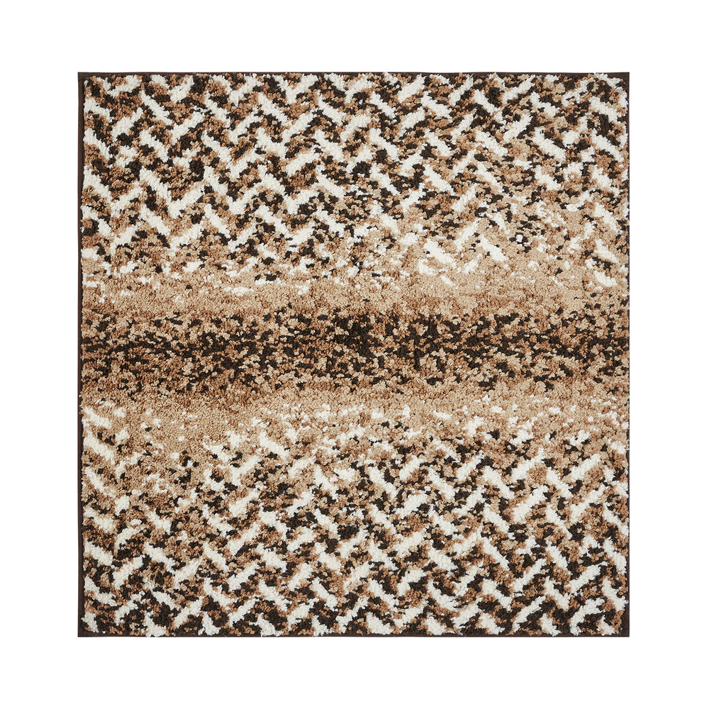 
                      
                        Better Trends Casablanca 100% Polyester Brown Bath Mat and Washable Bathroom Rugs, Rubber Backing Non Slip Bath Mat & Multi-Purpose Toilet Rug – 24x24 Square Bathroom Mat
                      
                    