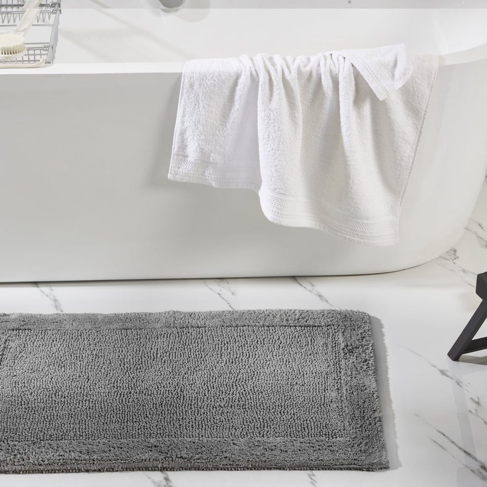 
                      
                        Edge 100% Cotton Ultra Soft & Absorbent Highly Absorbent Reversible Bathroom Rug
                      
                    