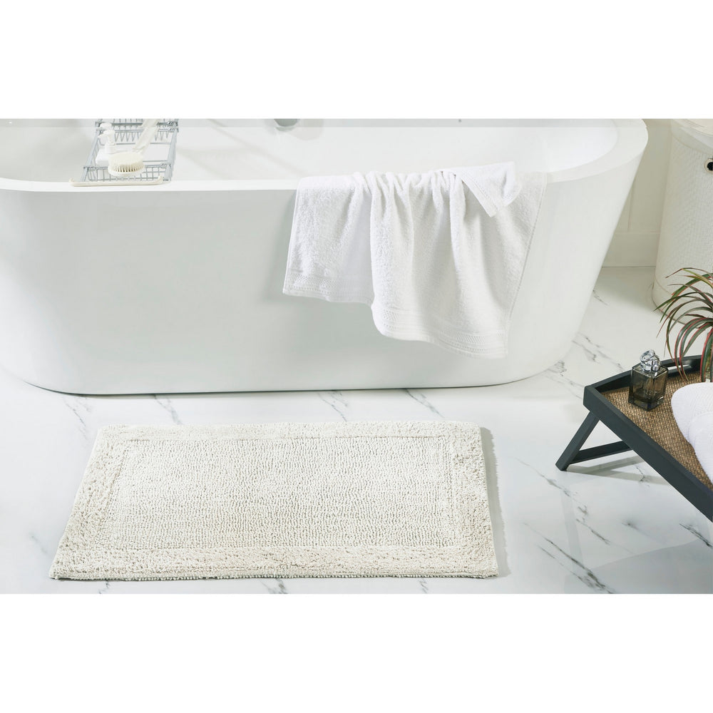 
                      
                        Edge 100% Cotton Ultra Soft & Absorbent Highly Absorbent Reversible Bathroom Rug
                      
                    