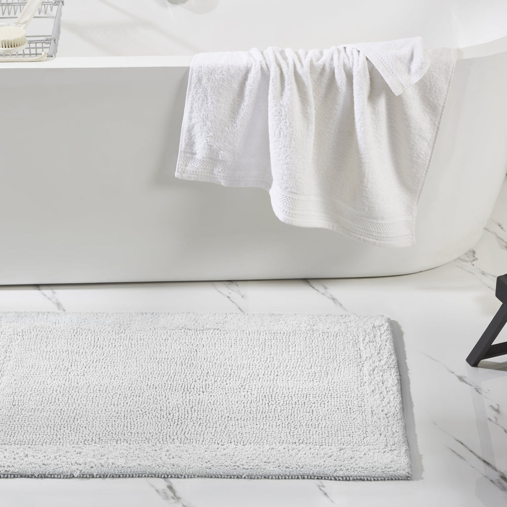 
                      
                        Edge 100% Cotton Ultra Soft & Absorbent Highly Absorbent Reversible Bathroom Rug
                      
                    