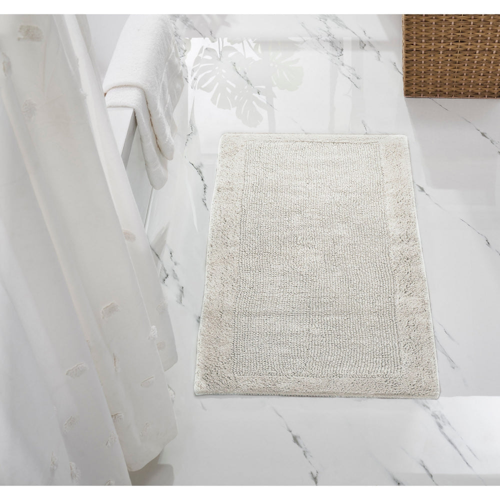 
                      
                        Edge 100% Cotton Ultra Soft & Absorbent Highly Absorbent Reversible Bathroom Rug
                      
                    