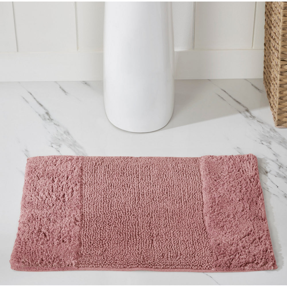 
                      
                        Granada Bathroom Rug 100% Cotton Non-Slip Washable Bath Mat
                      
                    