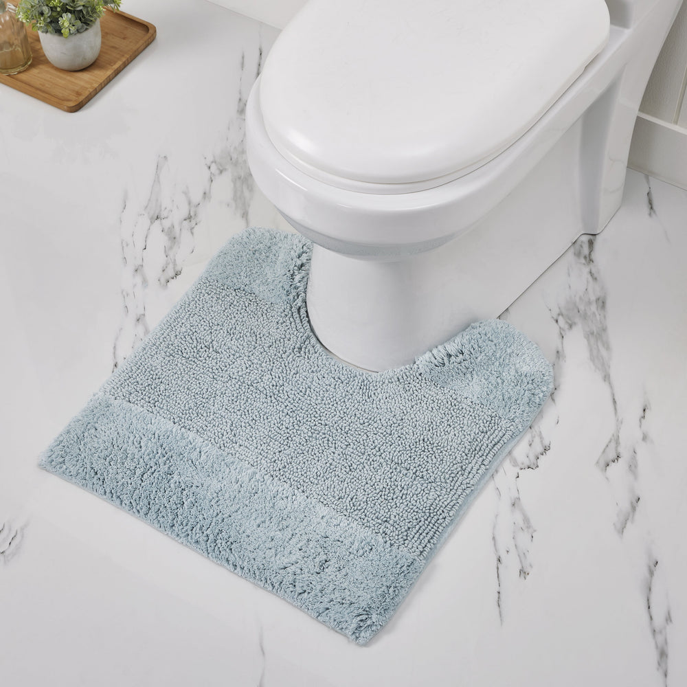 
                      
                        Granada Bathroom Rug 100% Cotton Non-Slip Washable Bath Mat
                      
                    