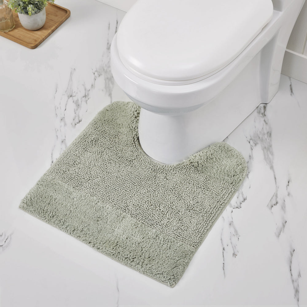 
                      
                        Granada Bathroom Rug 100% Cotton Non-Slip Washable Bath Mat
                      
                    