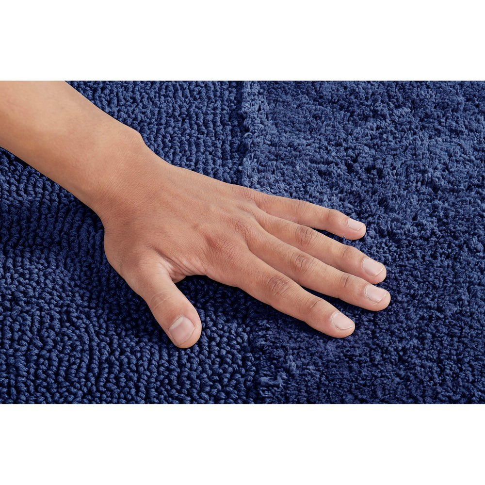 
                      
                        Granada Bathroom Rug 100% Cotton Non-Slip Washable Bath Mat
                      
                    