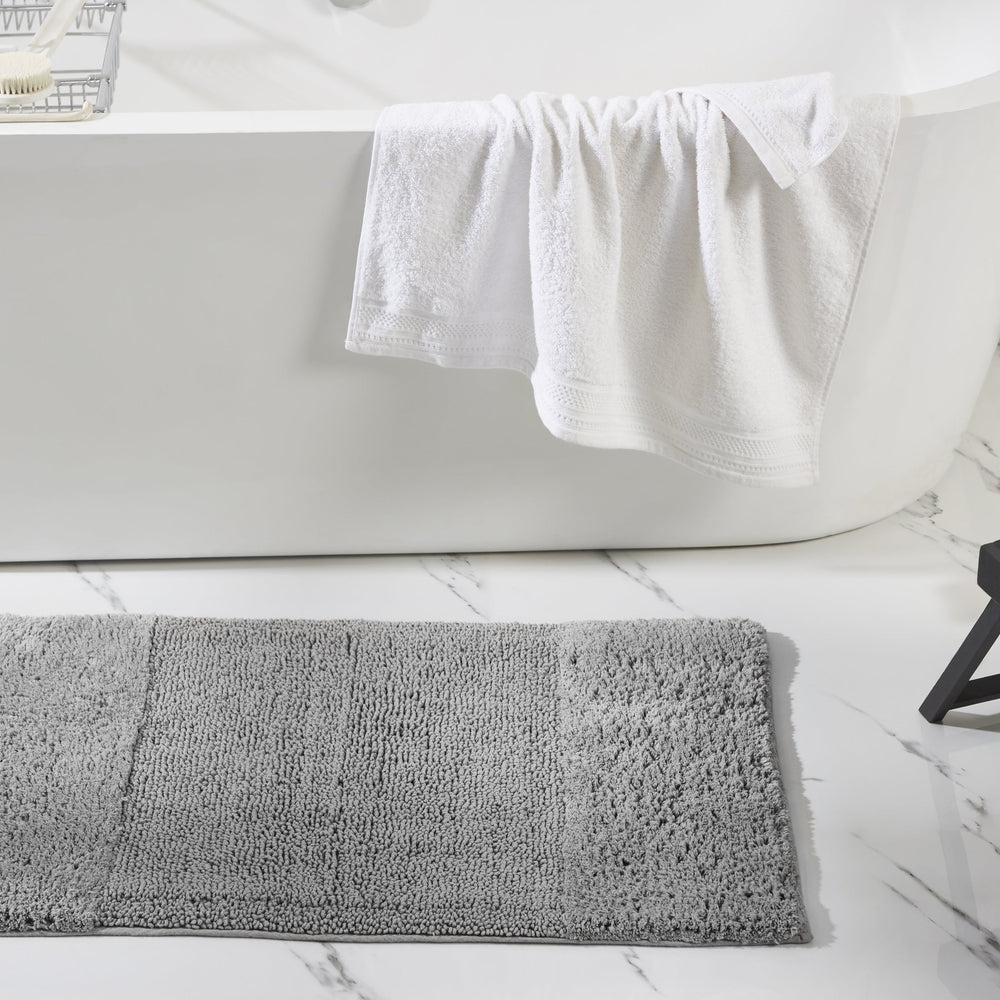 
                      
                        Granada Bathroom Rug 100% Cotton Non-Slip Washable Bath Mat
                      
                    