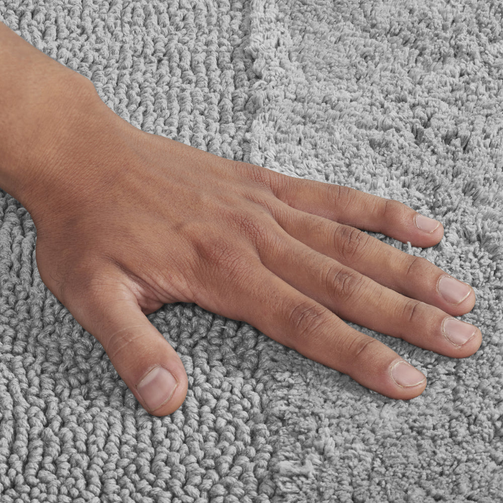 
                      
                        Granada Bathroom Rug 100% Cotton Non-Slip Washable Bath Mat
                      
                    