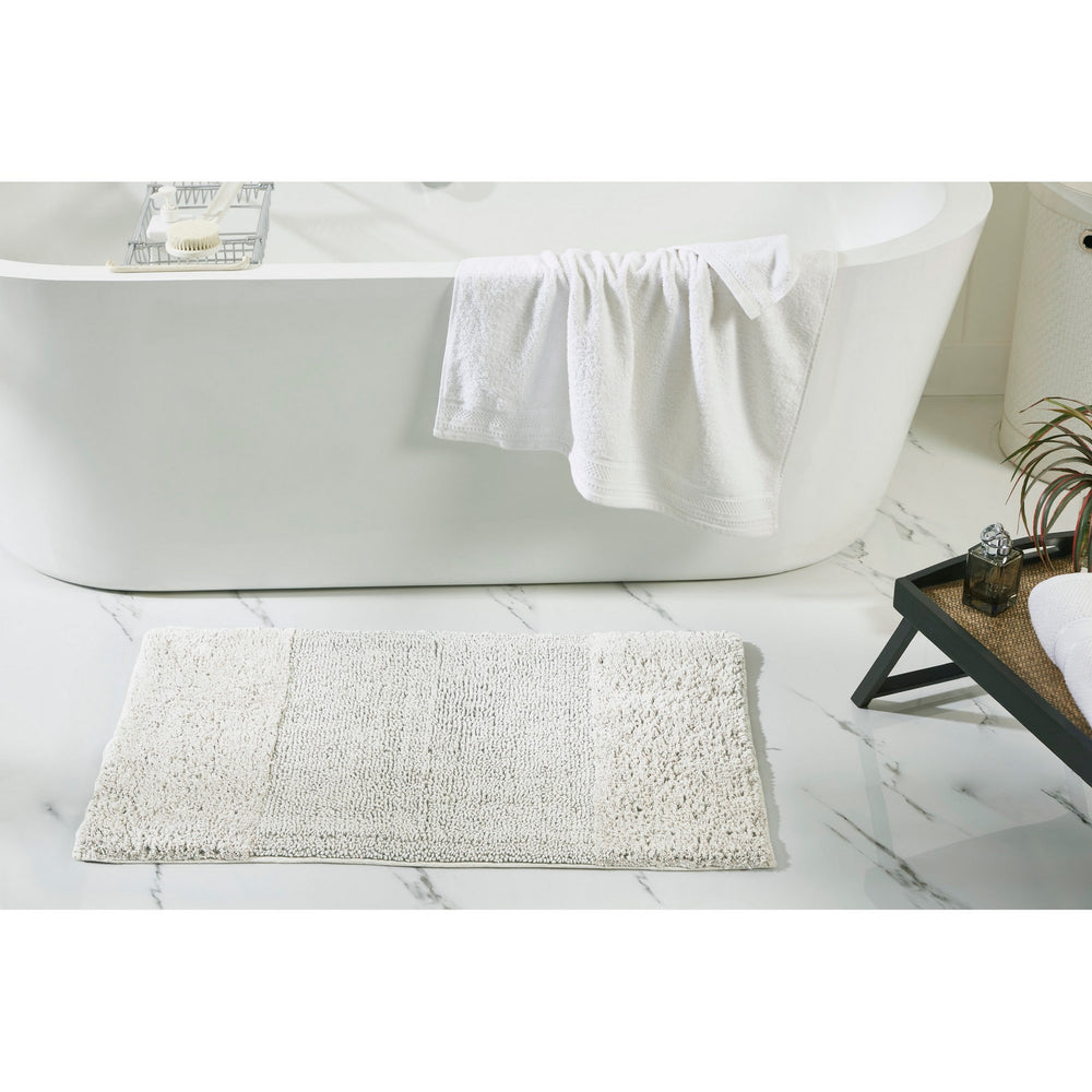 
                      
                        Granada Bathroom Rug 100% Cotton Non-Slip Washable Bath Mat
                      
                    