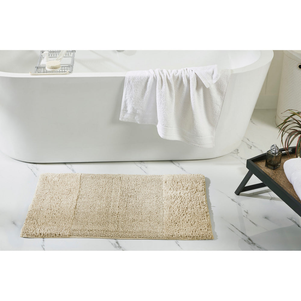 
                      
                        Granada Bathroom Rug 100% Cotton Non-Slip Washable Bath Mat
                      
                    