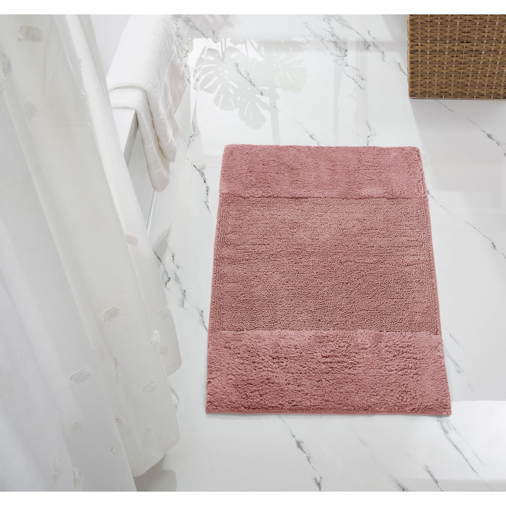
                      
                        Granada Bathroom Rug 100% Cotton Non-Slip Washable Bath Mat
                      
                    