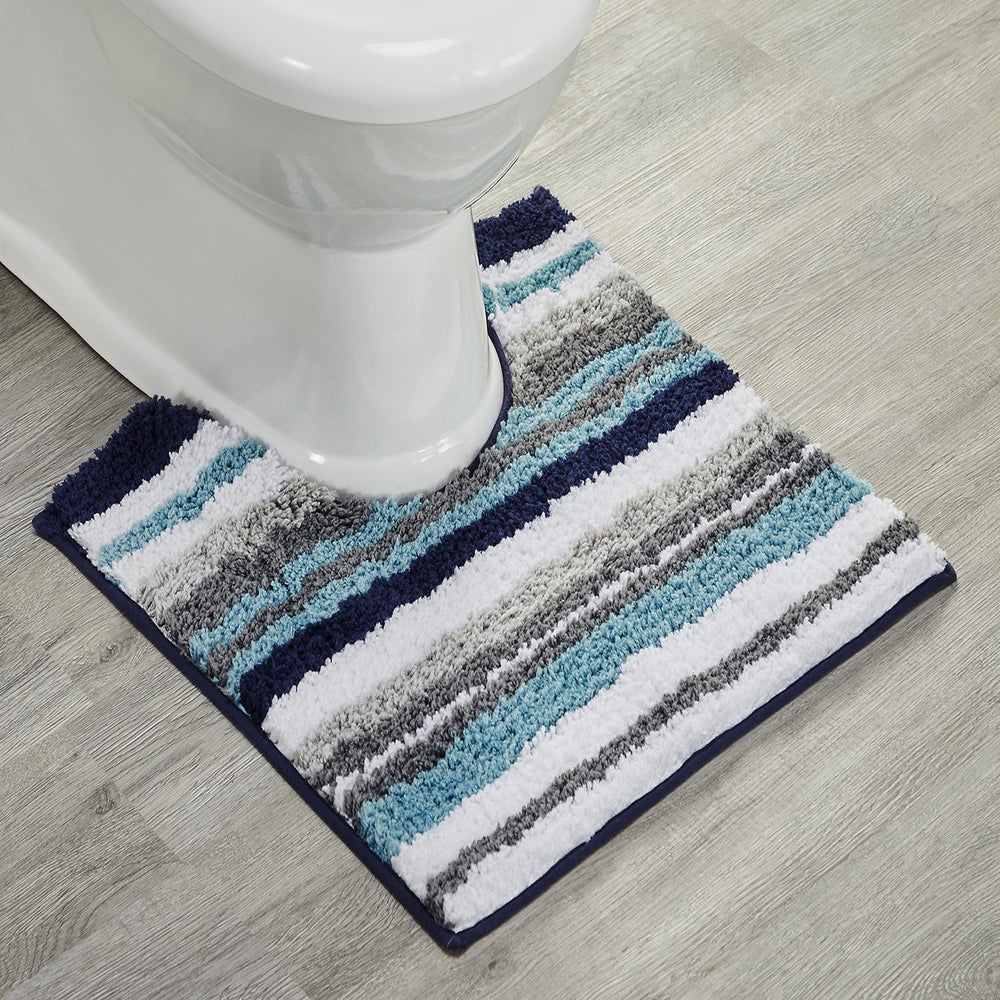 
                      
                        Griffie Durable Polyester with Non-Slip TPR Backing Tufted Design Bath Rug
                      
                    