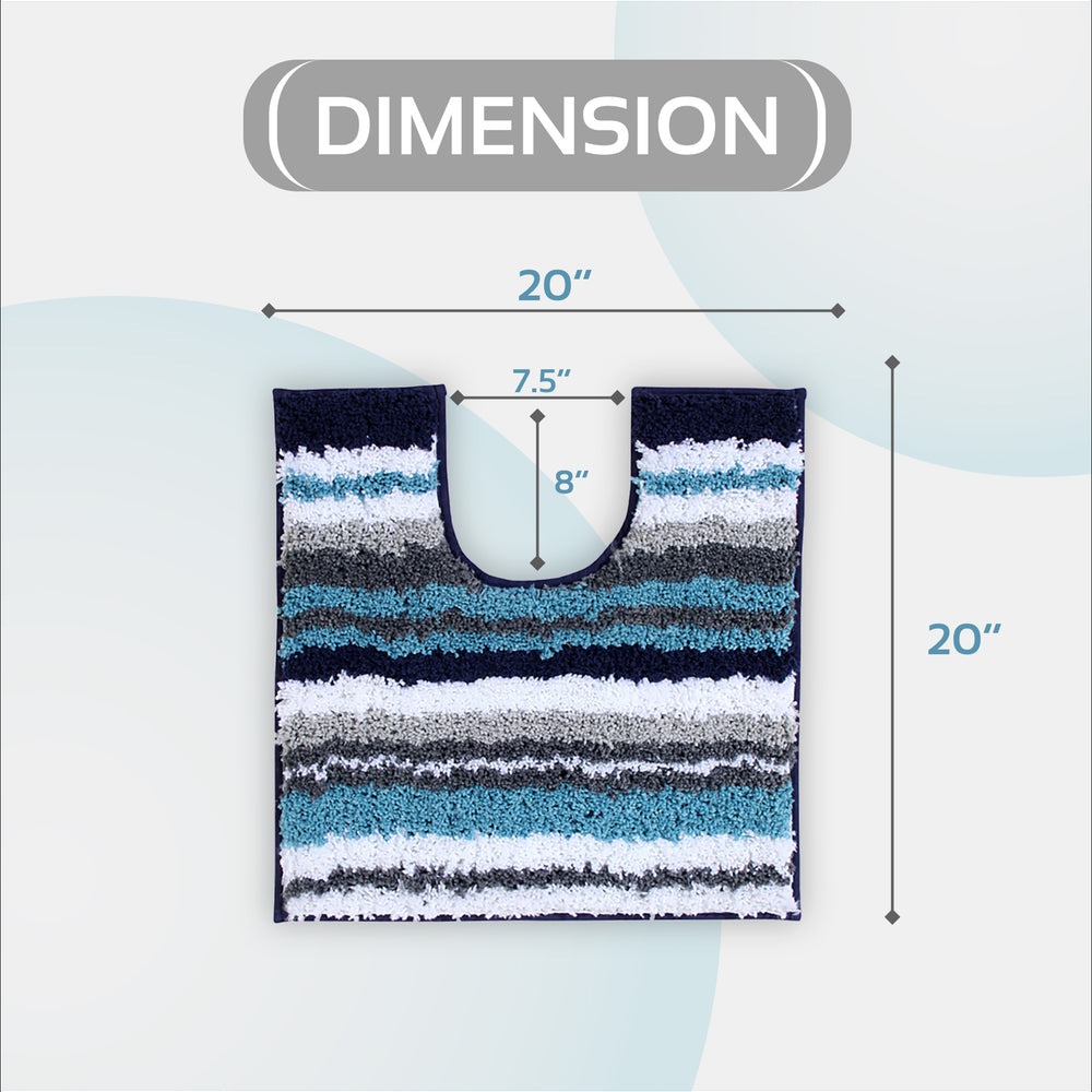 
                      
                        Griffie Durable Polyester with Non-Slip TPR Backing Tufted Design Bath Rug
                      
                    