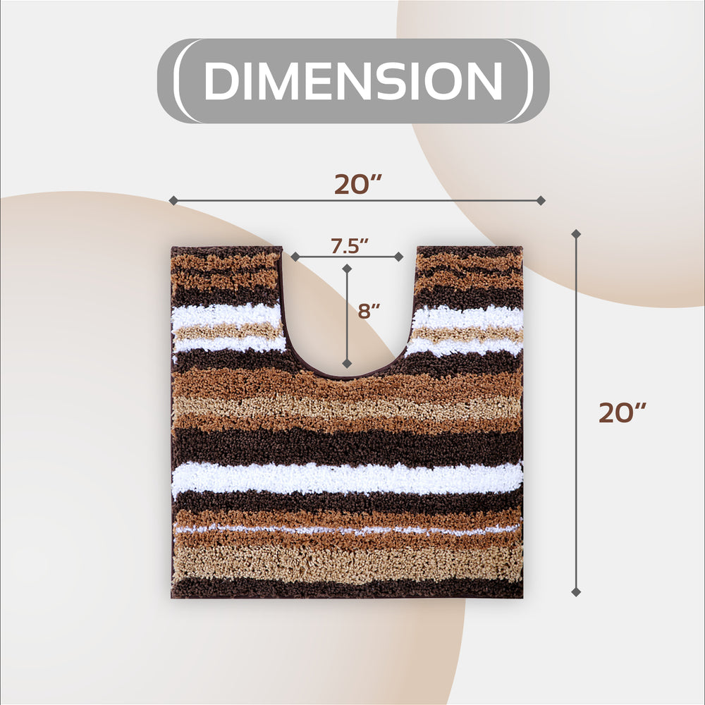 
                      
                        Griffie Durable Polyester with Non-Slip TPR Backing Tufted Design Bath Rug
                      
                    