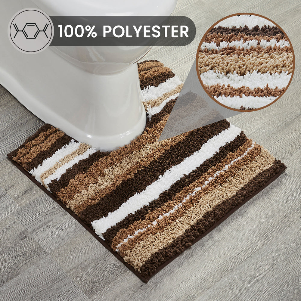 
                      
                        Griffie Durable Polyester with Non-Slip TPR Backing Tufted Design Bath Rug
                      
                    