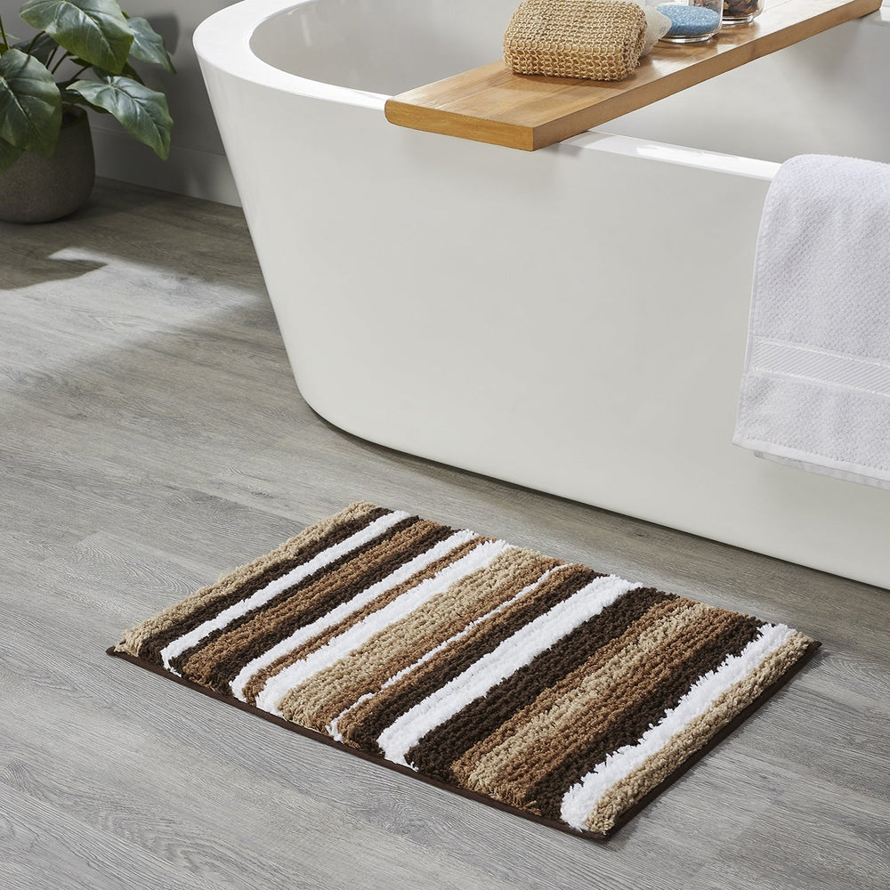
                      
                        Griffie Durable Polyester with Non-Slip TPR Backing Tufted Design Bath Rug
                      
                    