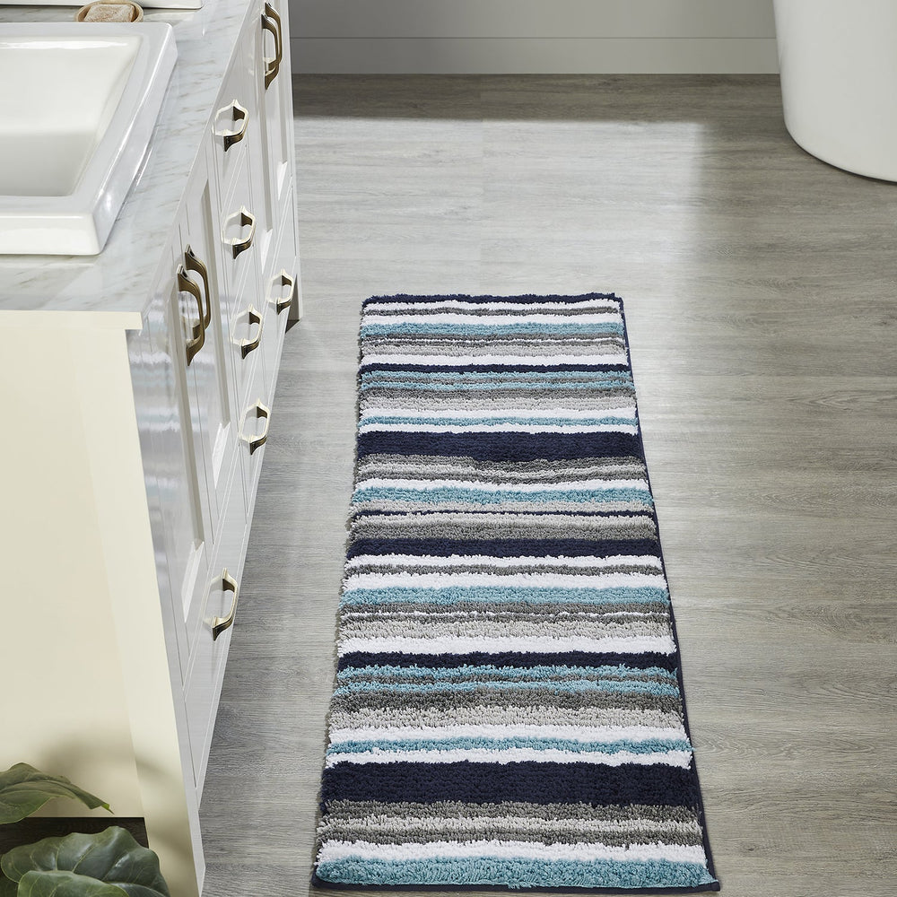 
                      
                        Griffie Durable Polyester with Non-Slip TPR Backing Tufted Design Bath Rug
                      
                    