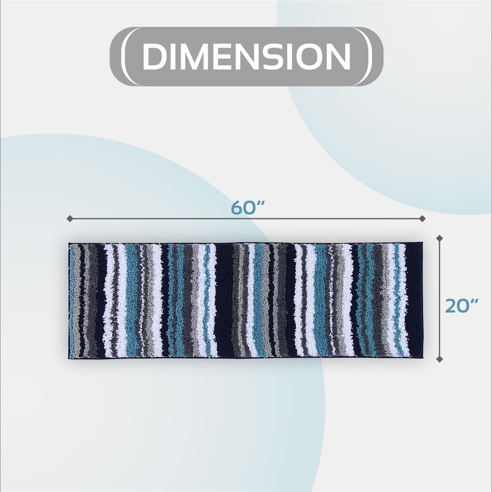 
                      
                        Griffie Durable Polyester with Non-Slip TPR Backing Tufted Design Bath Rug
                      
                    