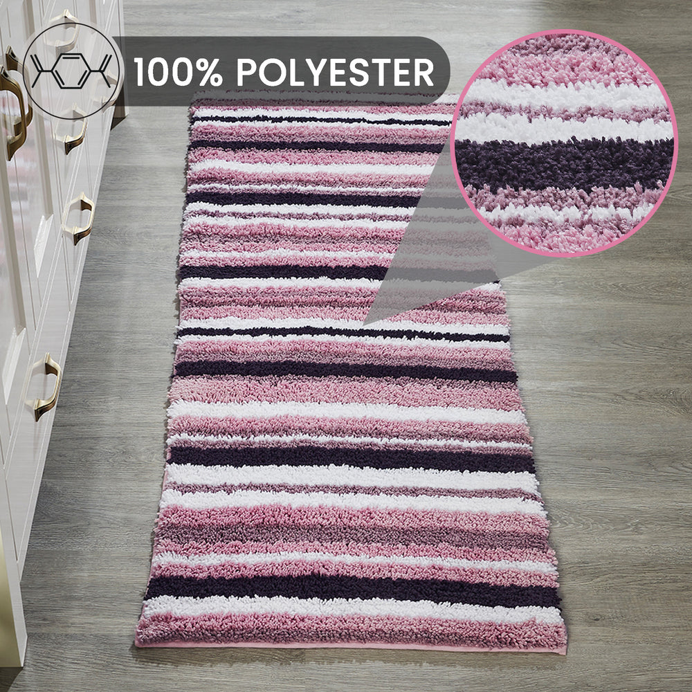 
                      
                        Griffie Durable Polyester with Non-Slip TPR Backing Tufted Design Bath Rug
                      
                    