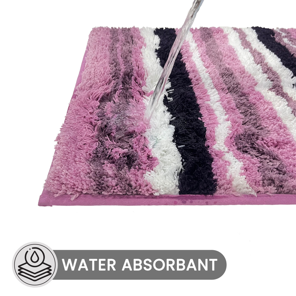 
                      
                        Griffie Durable Polyester with Non-Slip TPR Backing Tufted Design Bath Rug
                      
                    