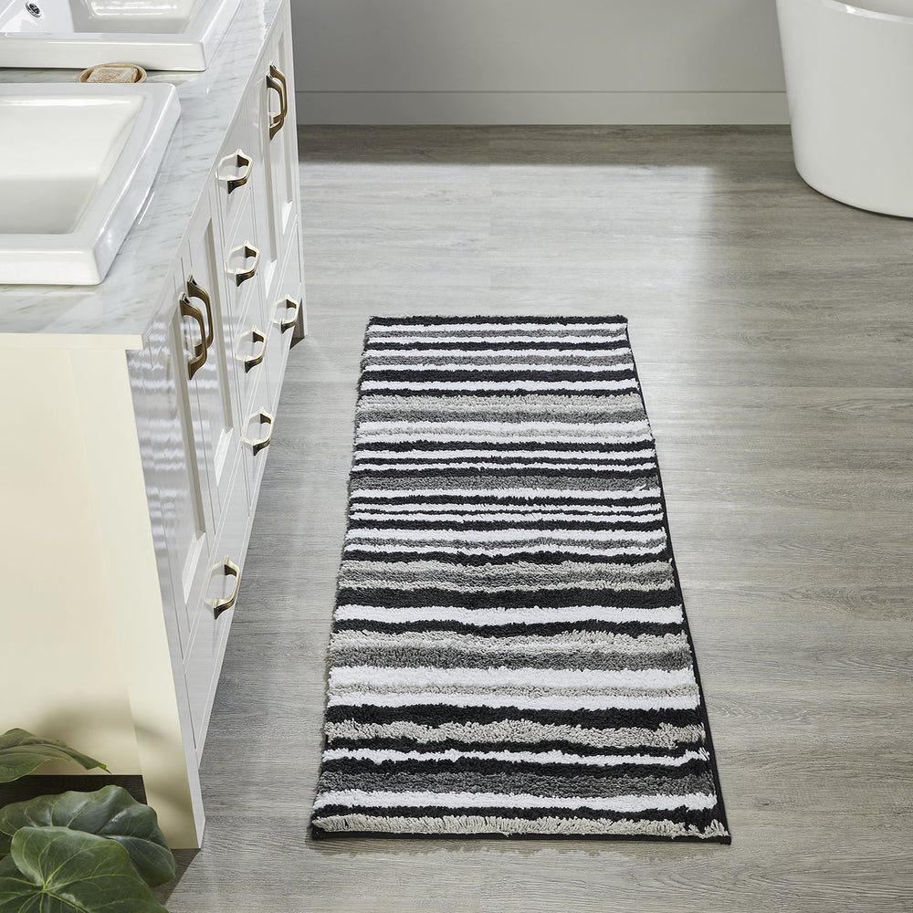
                      
                        Griffie Durable Polyester with Non-Slip TPR Backing Tufted Design Bath Rug
                      
                    