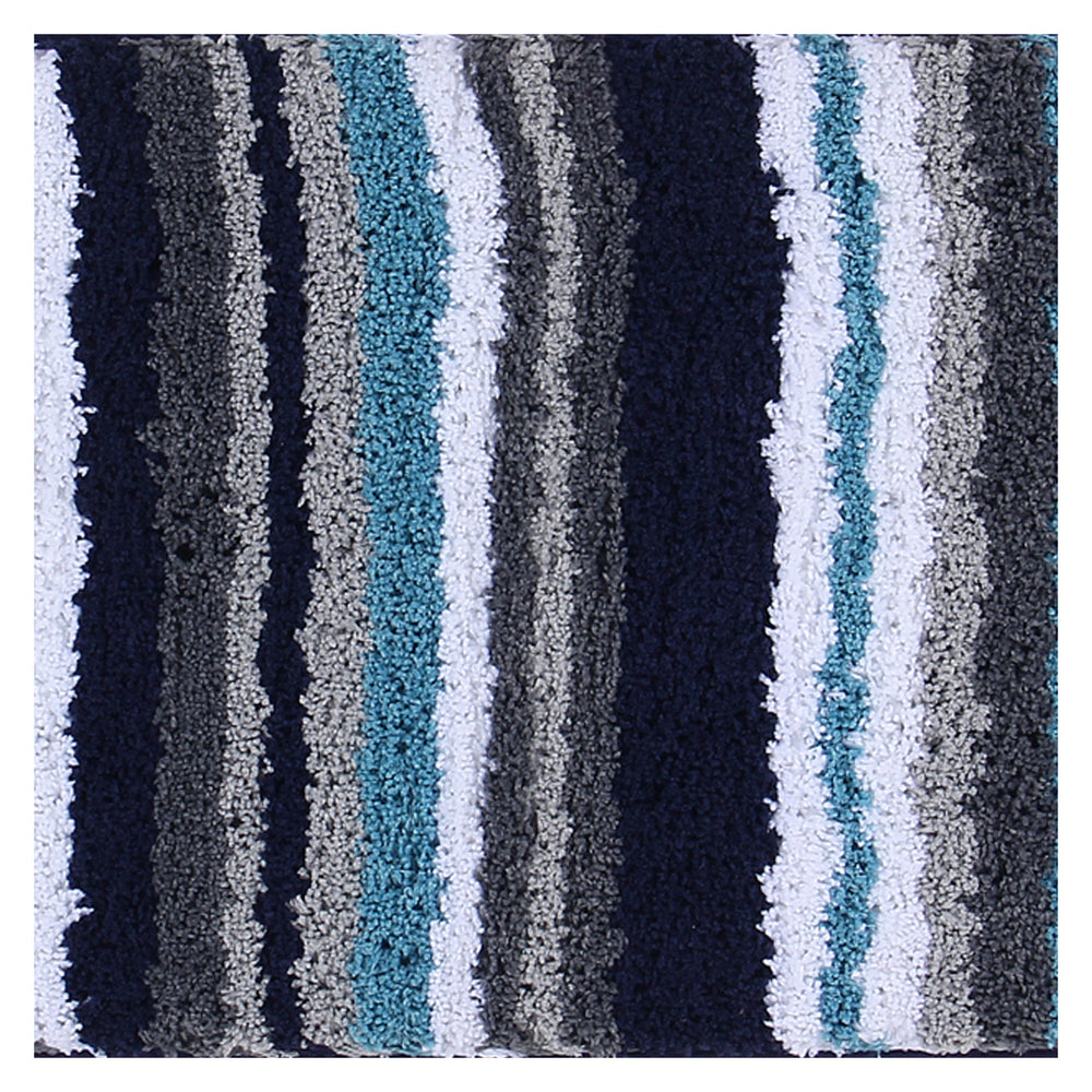 
                      
                        Better Trends Griffie Collection Bathroom Mat -Navy Blue Bathroom Rugs, Washable, quick dry & Absorbent Bath Mat, Farmhouse Bathroom Rug, Bath mats for bathroom non slip, 24x36 Bath Rug
                      
                    