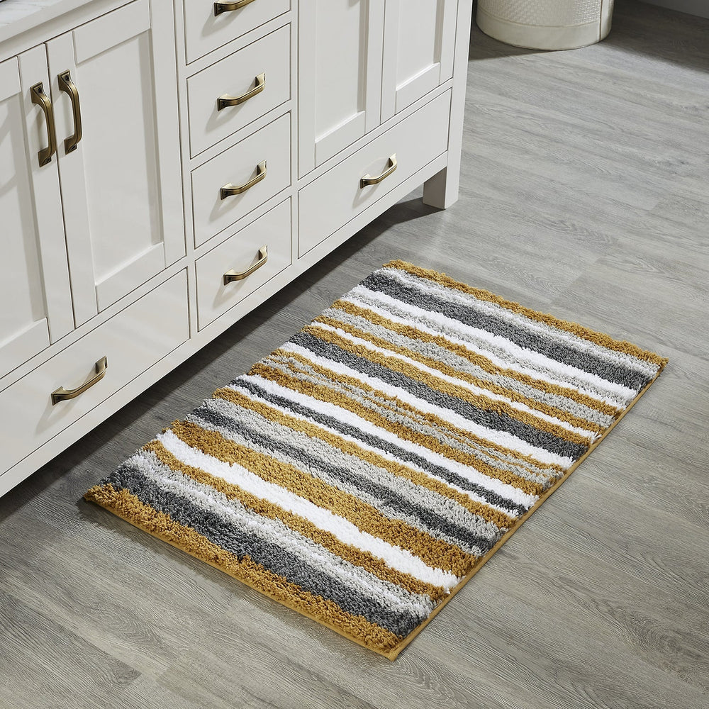 
                      
                        Griffie Durable Polyester with Non-Slip TPR Backing Tufted Design Bath Rug
                      
                    