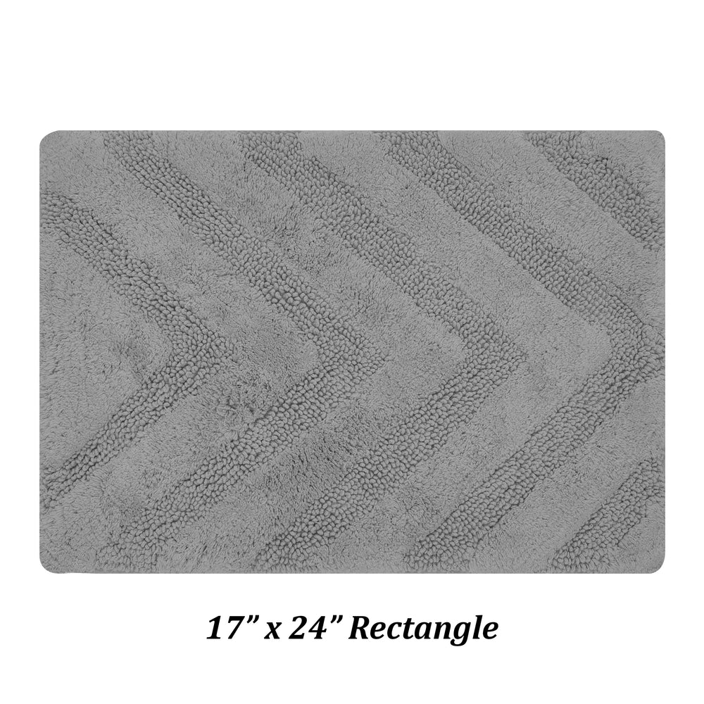 
                      
                        Hugo 100% Cotton Bathroom Rugs, Bath Mat Non-Slip Machine Washable
                      
                    