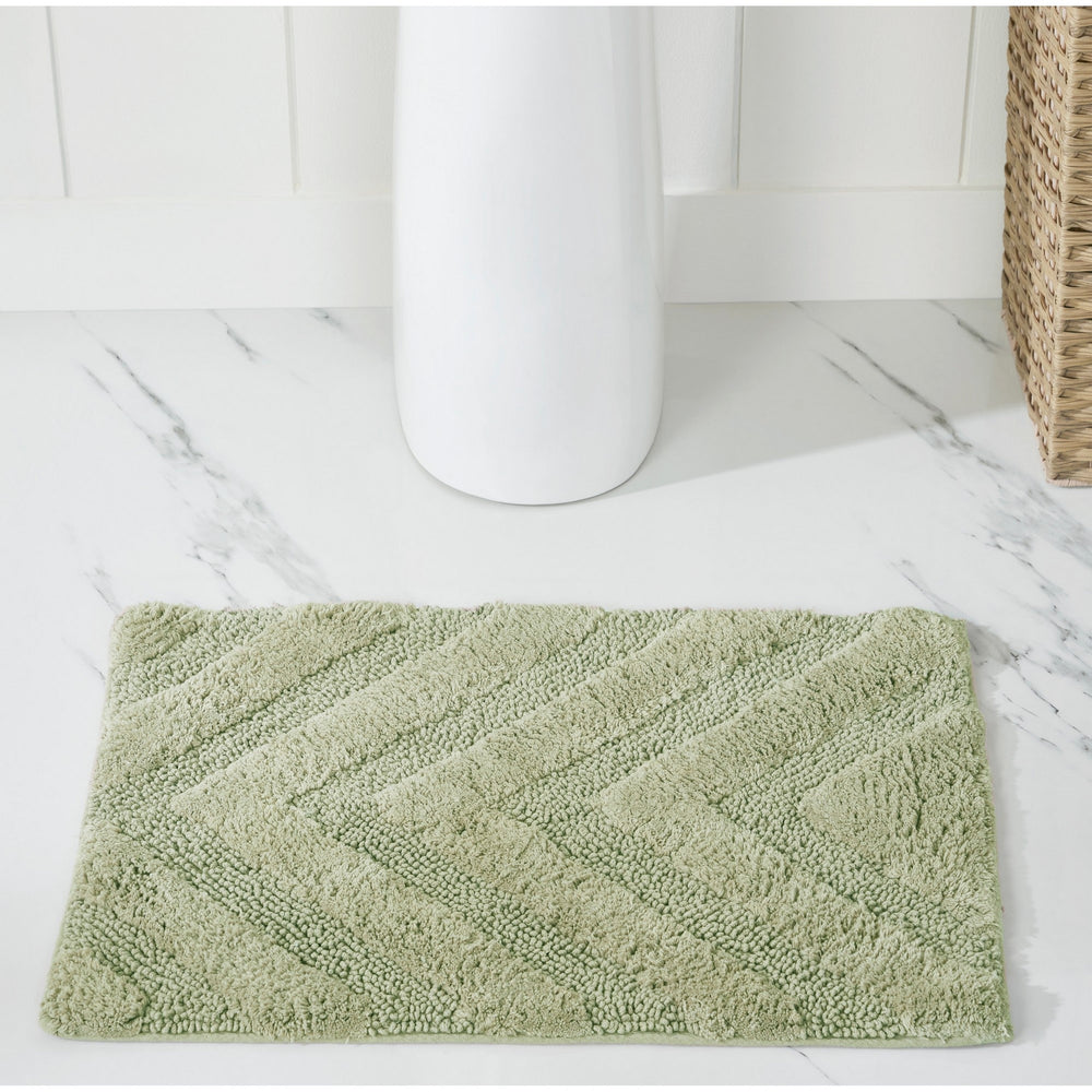 
                      
                        Hugo 100% Cotton Bathroom Rugs, Bath Mat Non-Slip Machine Washable
                      
                    