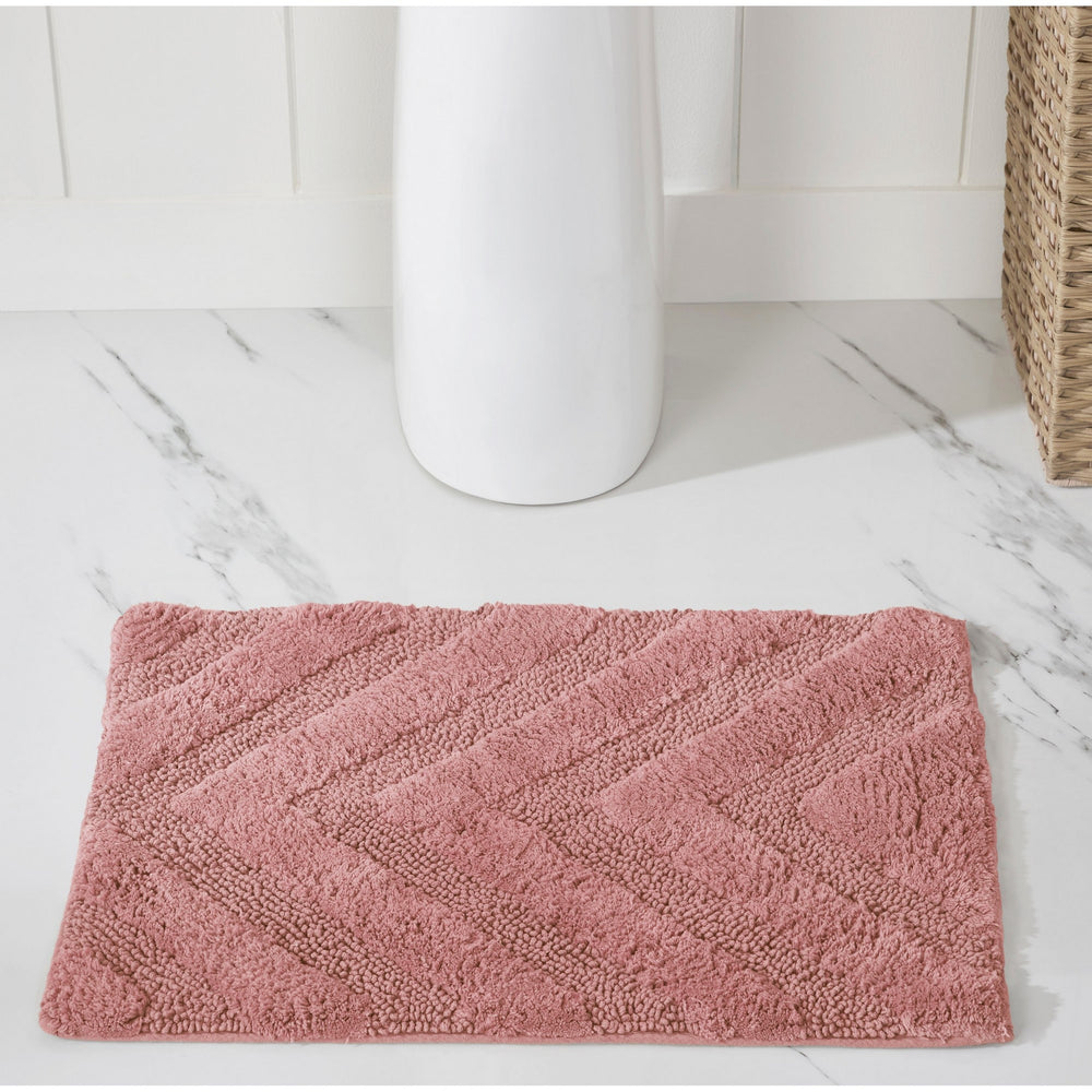 
                      
                        Hugo 100% Cotton Bathroom Rugs, Bath Mat Non-Slip Machine Washable
                      
                    