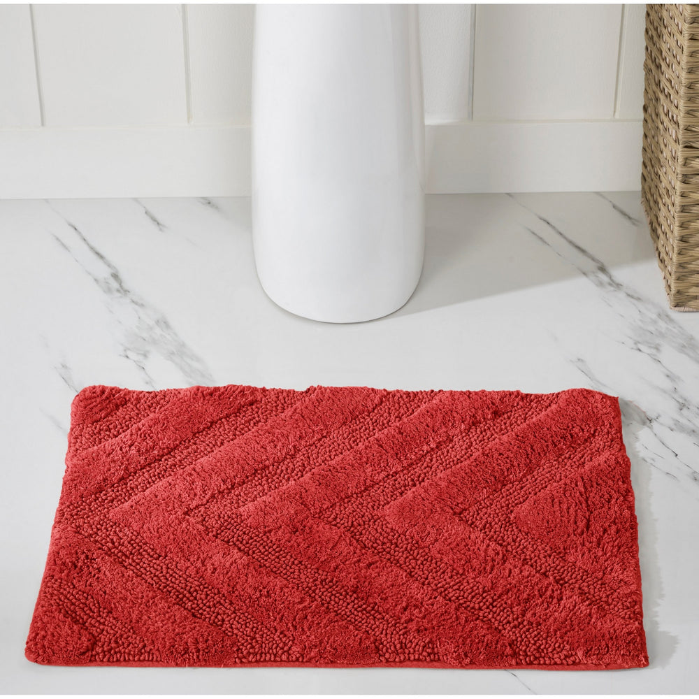
                      
                        Hugo 100% Cotton Bathroom Rugs, Bath Mat Non-Slip Machine Washable
                      
                    