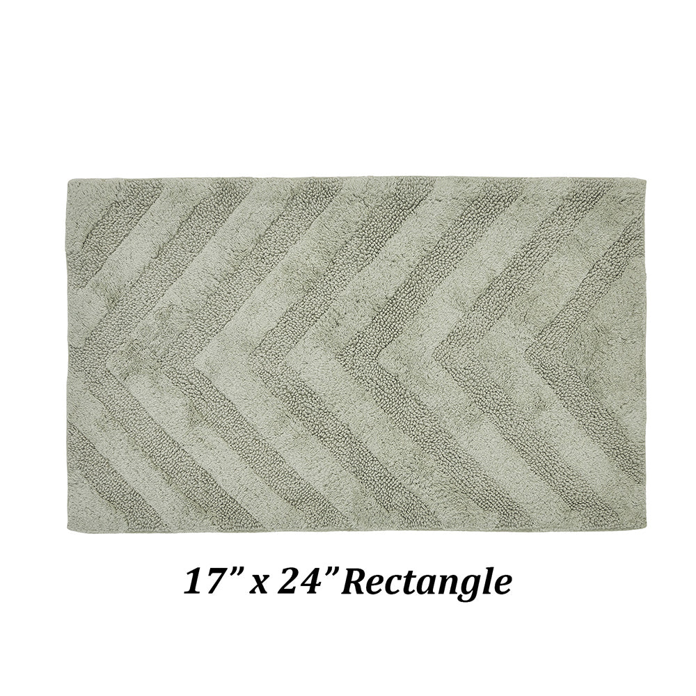 
                      
                        Better Trends Hugooo Collection 100% Cotton Bathroom Mat for Bathroom Decor, Non Slip Bath Mat,Multi-Purpose Bathroom Rugs, Quick-Dry & Water Absorbent Bath Rug - 17 X 24 Bath Mat, Sage
                      
                    
