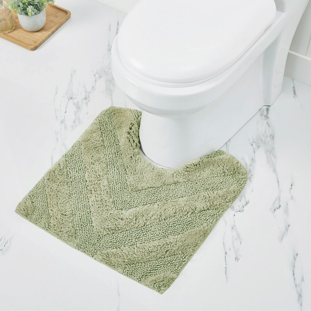 
                      
                        Hugo 100% Cotton Bathroom Rugs, Bath Mat Non-Slip Machine Washable
                      
                    