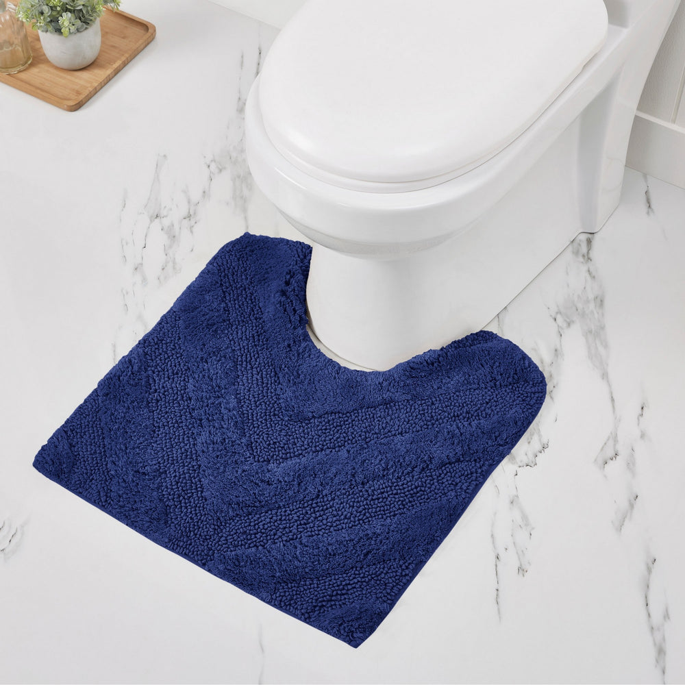 
                      
                        Hugo 100% Cotton Bathroom Rugs, Bath Mat Non-Slip Machine Washable
                      
                    