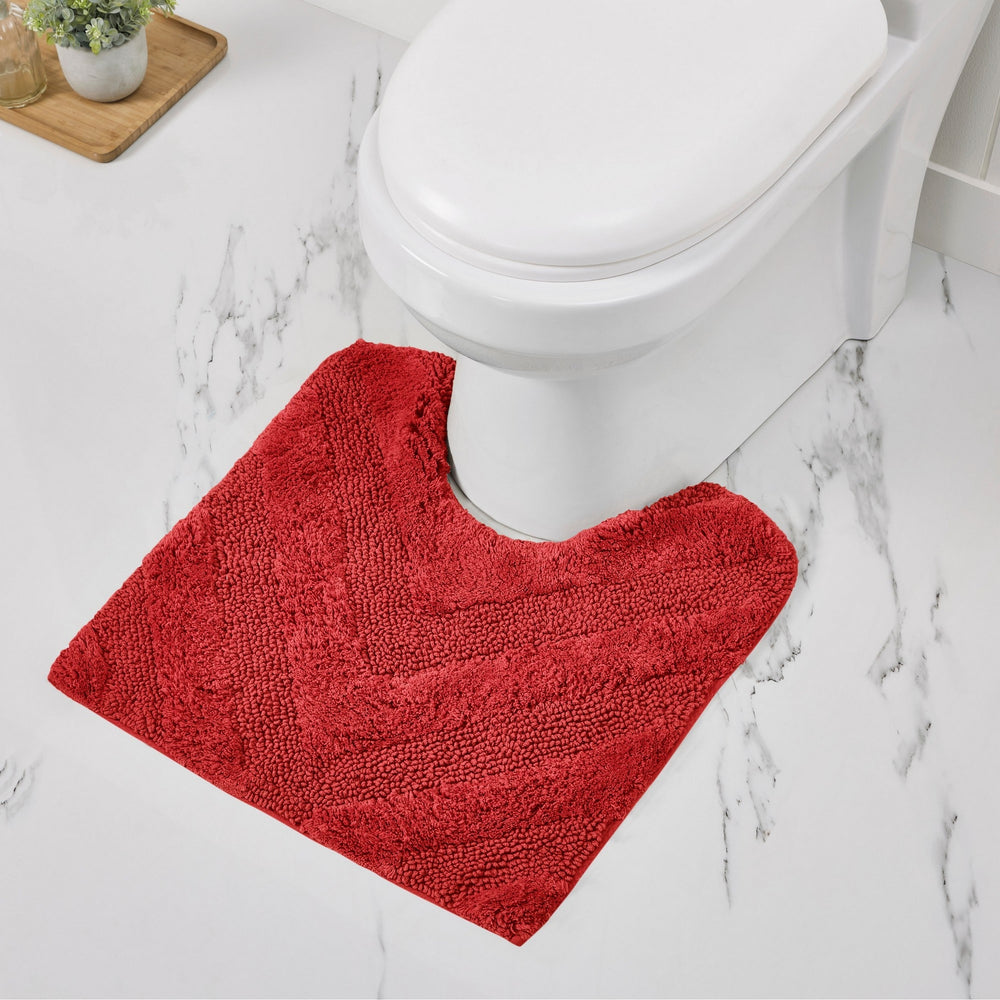
                      
                        Hugo 100% Cotton Bathroom Rugs, Bath Mat Non-Slip Machine Washable
                      
                    