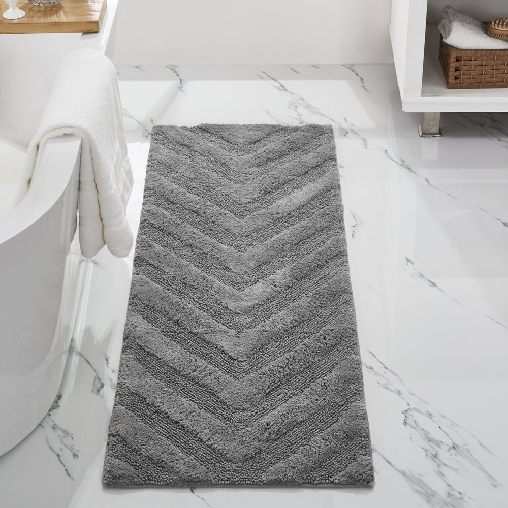 
                      
                        Hugo 100% Cotton Bathroom Rugs, Bath Mat Non-Slip Machine Washable
                      
                    