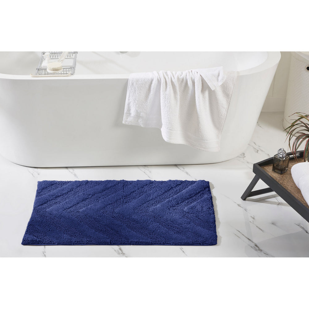 
                      
                        Hugo 100% Cotton Bathroom Rugs, Bath Mat Non-Slip Machine Washable
                      
                    