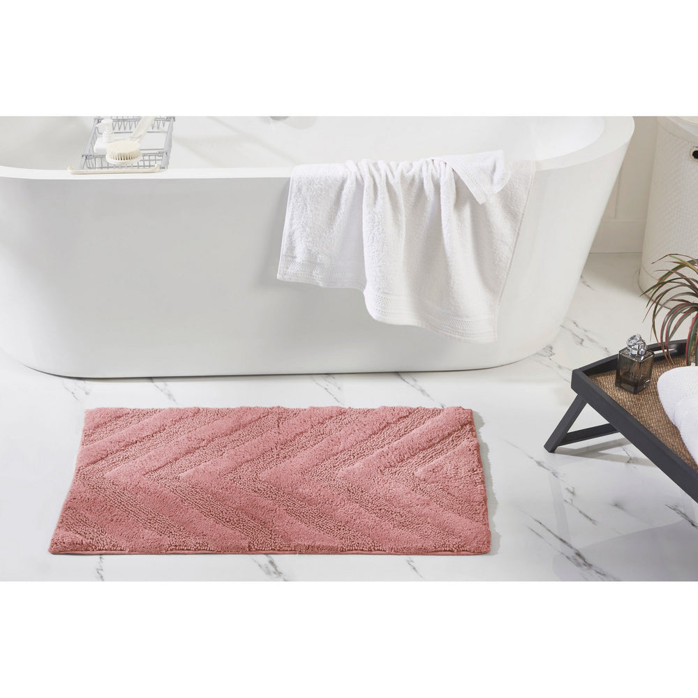 
                      
                        Hugo 100% Cotton Bathroom Rugs, Bath Mat Non-Slip Machine Washable
                      
                    