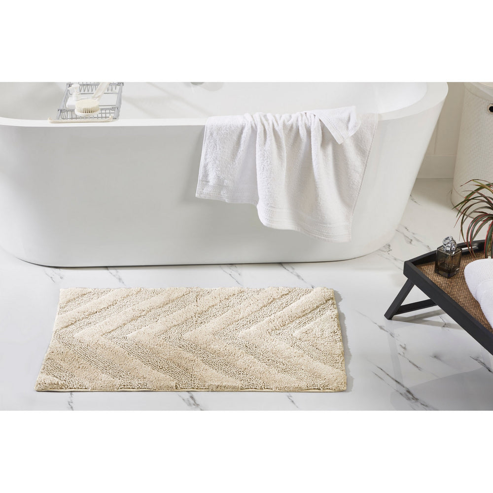 
                      
                        Hugo 100% Cotton Bathroom Rugs, Bath Mat Non-Slip Machine Washable
                      
                    