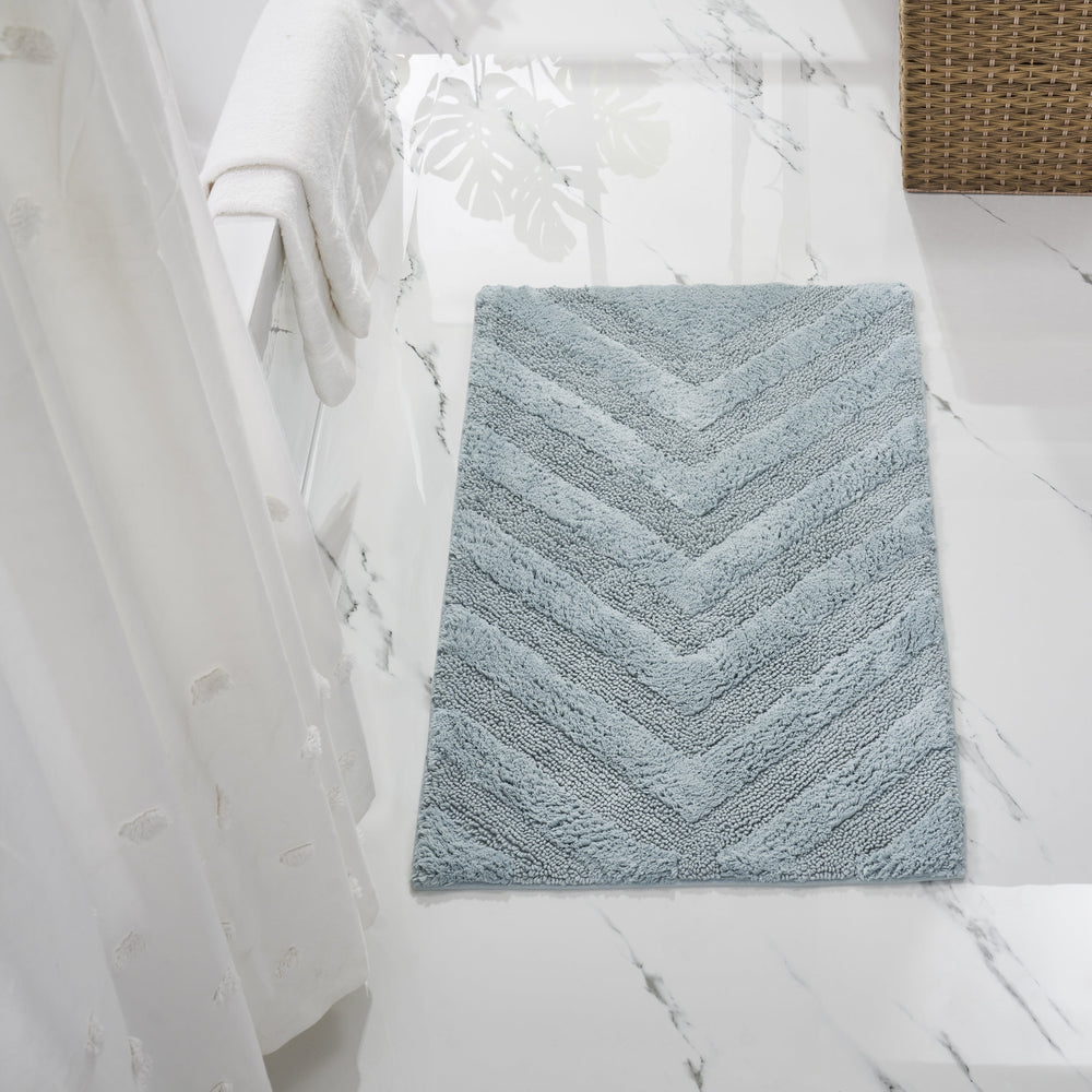 
                      
                        Hugo 100% Cotton Bathroom Rugs, Bath Mat Non-Slip Machine Washable
                      
                    