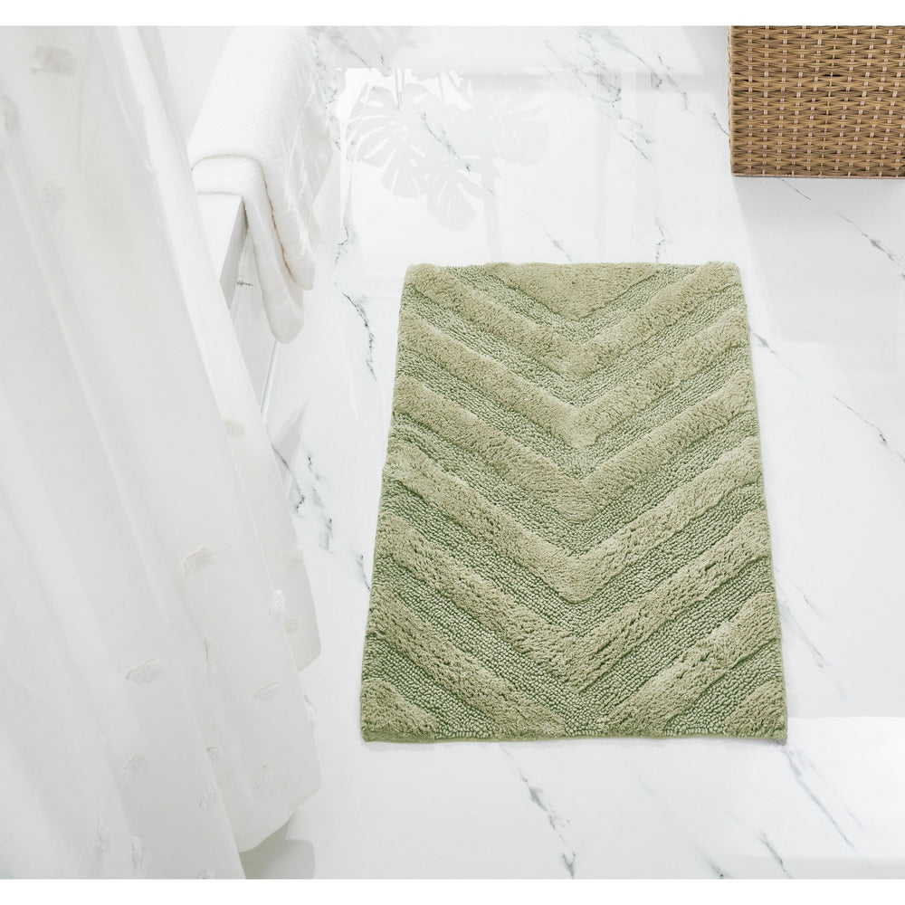 
                      
                        Hugo 100% Cotton Bathroom Rugs, Bath Mat Non-Slip Machine Washable
                      
                    