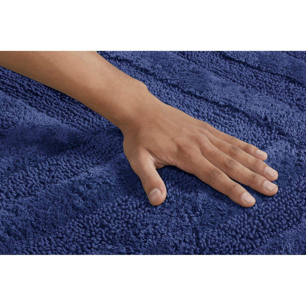 
                      
                        Hugo 100% Cotton Bathroom Rugs, Bath Mat Non-Slip Machine Washable
                      
                    