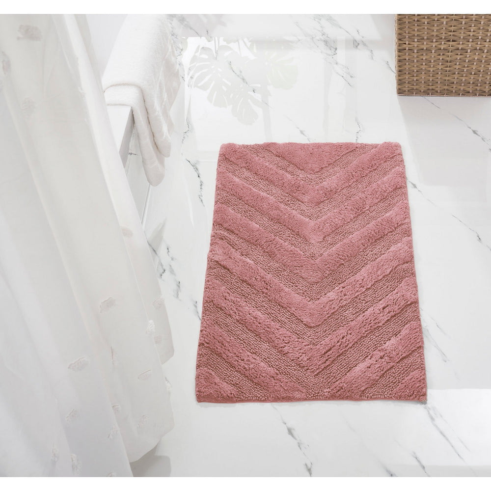 
                      
                        Hugo 100% Cotton Bathroom Rugs, Bath Mat Non-Slip Machine Washable
                      
                    