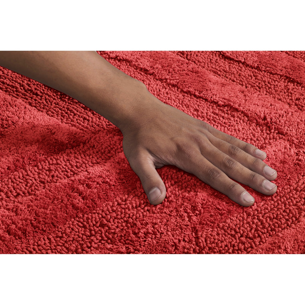 
                      
                        Hugo 100% Cotton Bathroom Rugs, Bath Mat Non-Slip Machine Washable
                      
                    