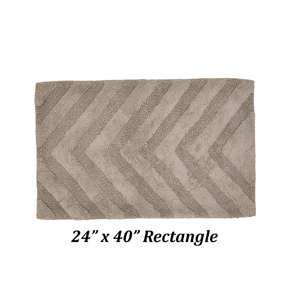 
                      
                        Hugo 100% Cotton Bathroom Rugs, Bath Mat Non-Slip Machine Washable
                      
                    