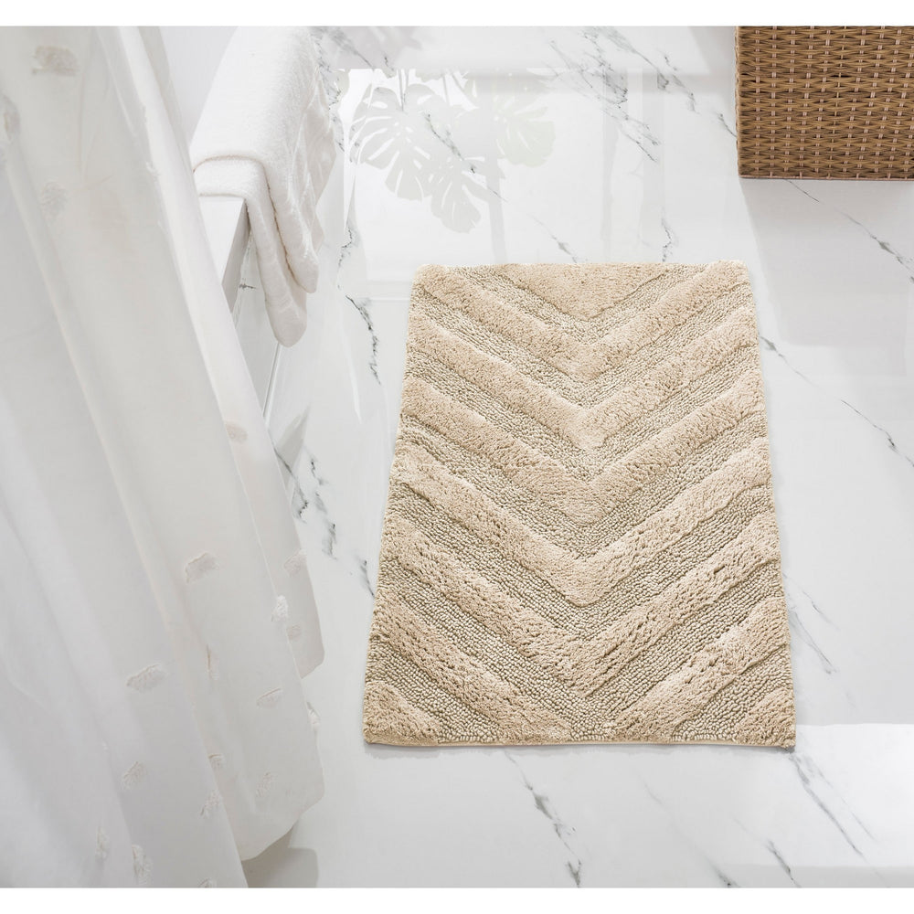 
                      
                        Hugo 100% Cotton Bathroom Rugs, Bath Mat Non-Slip Machine Washable
                      
                    