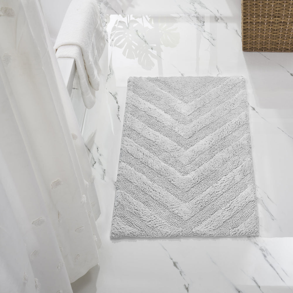 
                      
                        Hugo 100% Cotton Bathroom Rugs, Bath Mat Non-Slip Machine Washable
                      
                    