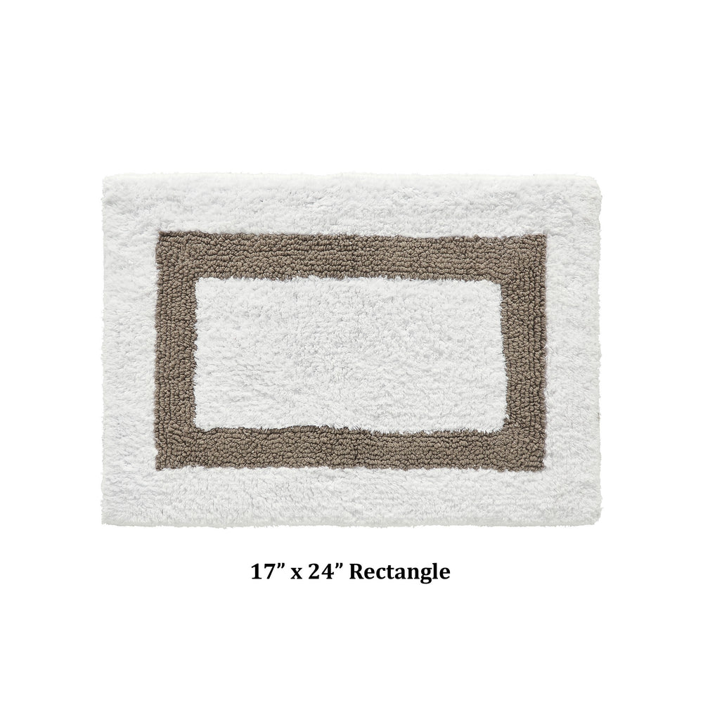 
                      
                        Hotel Bathroom Rug 100% Premium Cotton Tufted Design Washable Bath Mat
                      
                    
