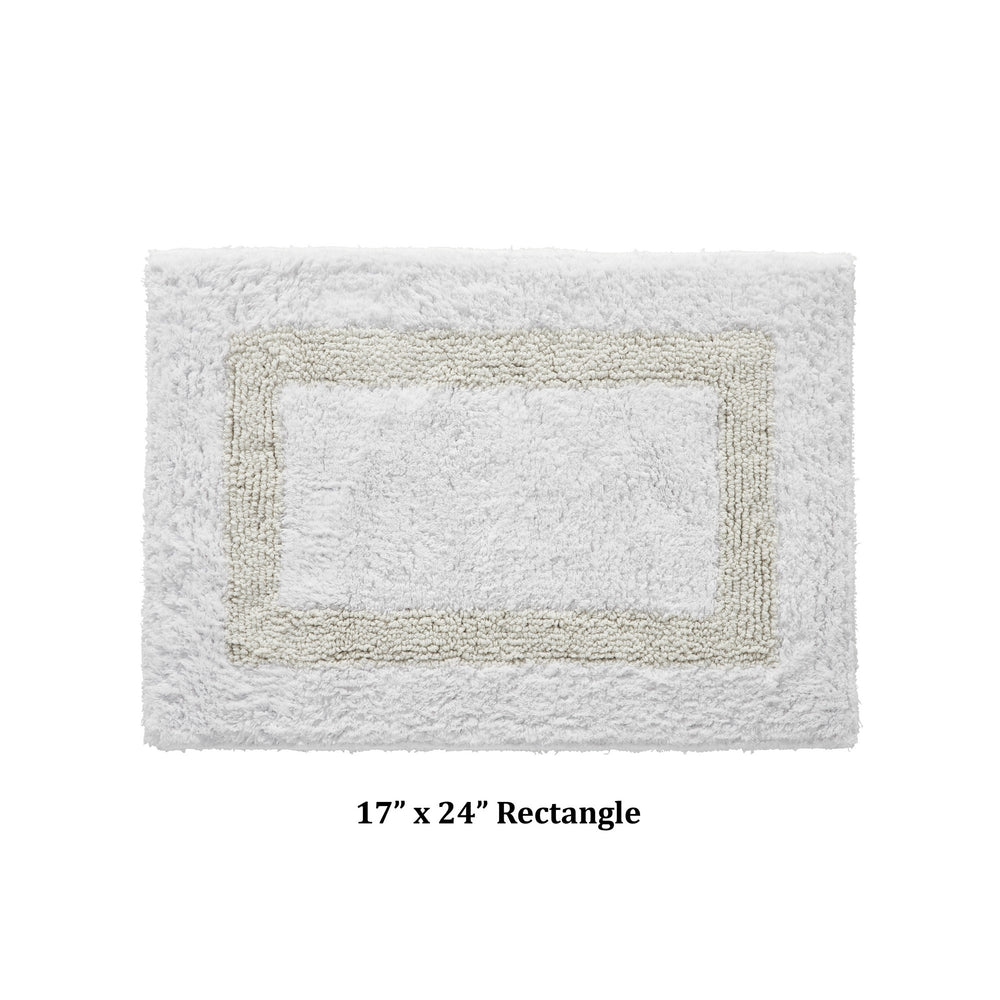 
                      
                        Hotel Bathroom Rug 100% Premium Cotton Tufted Design Washable Bath Mat
                      
                    