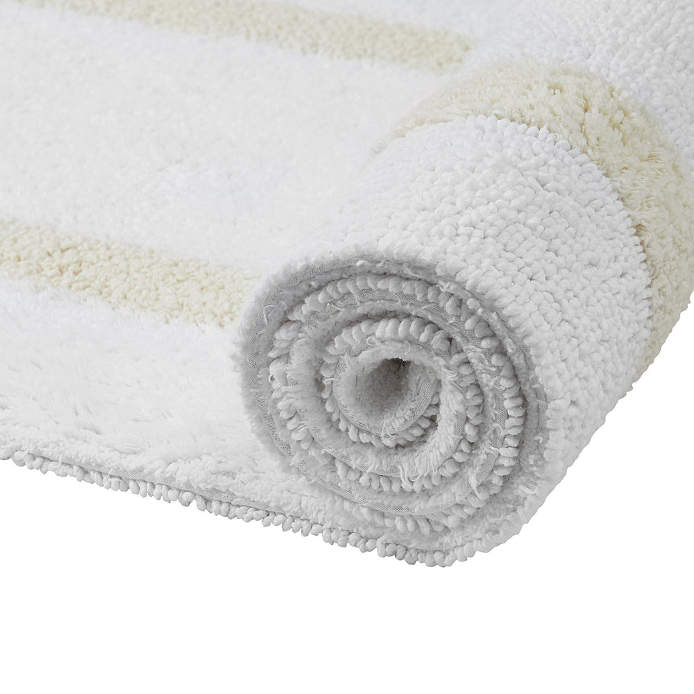 
                      
                        Hotel Bathroom Rug 100% Premium Cotton Tufted Design Washable Bath Mat
                      
                    